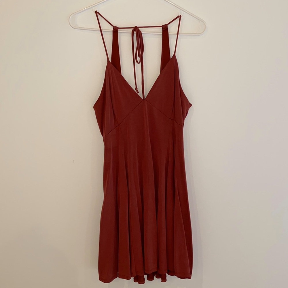 Rust Colored Sun Dress